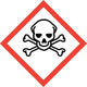 <strong>GHS06 </strong>Akutní toxicita (Lebka se zkříženými hnáty)