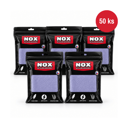 Pět balení utěrek FiberOne™ NOX Equipment, sada 50 ks