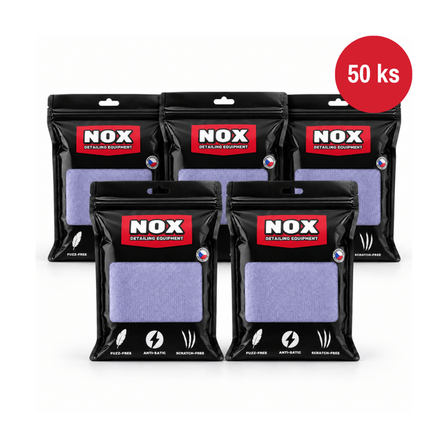 Pět balení utěrek FiberOne™ NOX Equipment, sada 50 ks