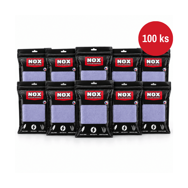 Deset balení utěrek FiberOne™ NOX Equipment, sada 100 ks