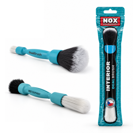 Dva štětce Interior DualBrush™ a balení NOX Equipment