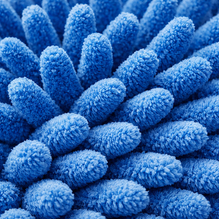 ChenilleWash Blue | Žinylková mycí rukavice