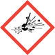<strong>GHS01</strong> Výbušné látky (Exploding Bomb)