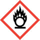 <strong>GHS03 </strong>Oxidizing (Flame over circle)
