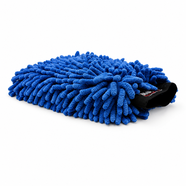 Modrá žinylková mycí rukavice ChenilleWash™ Blue