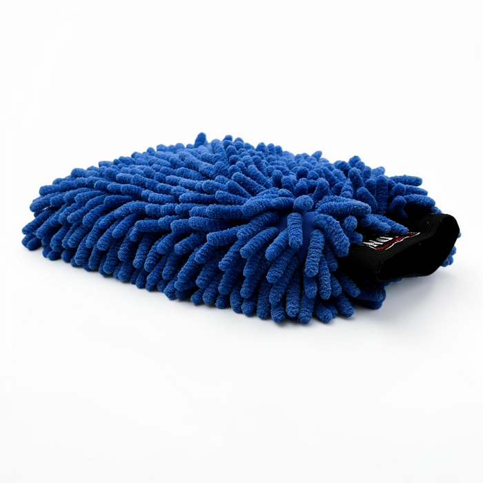 ChenilleWash Blue | Žinylková mycí rukavice