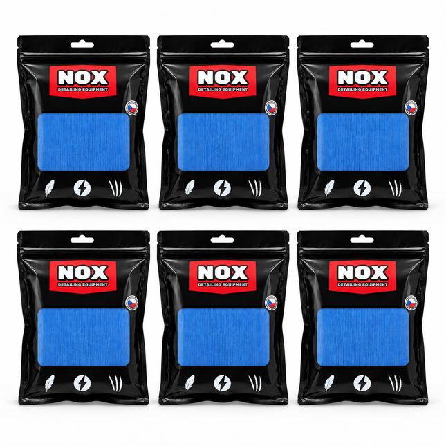 Šest balení utěrek FiberWipe™ NOX Equipment, sada 30 ks