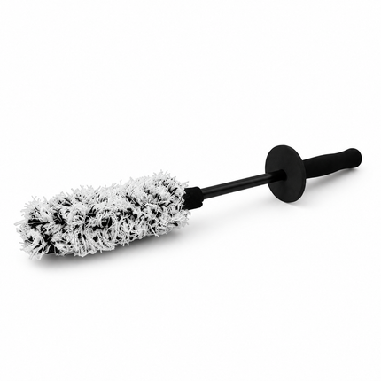 Mikrovláknový kartáč na kola Microfiber Flat WheelBrush™ s černým držadlem