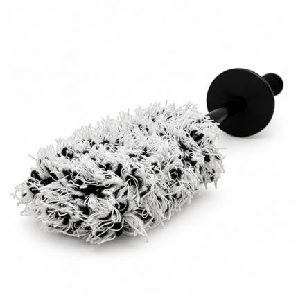 Hlava kartáče Microfiber Flat WheelBrush™ a ochranný kroužek na rukojeti